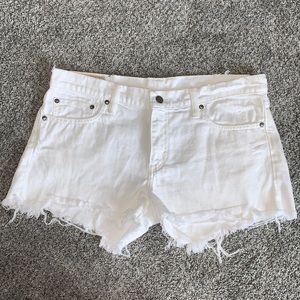 Ralph Lauren polo white shorts